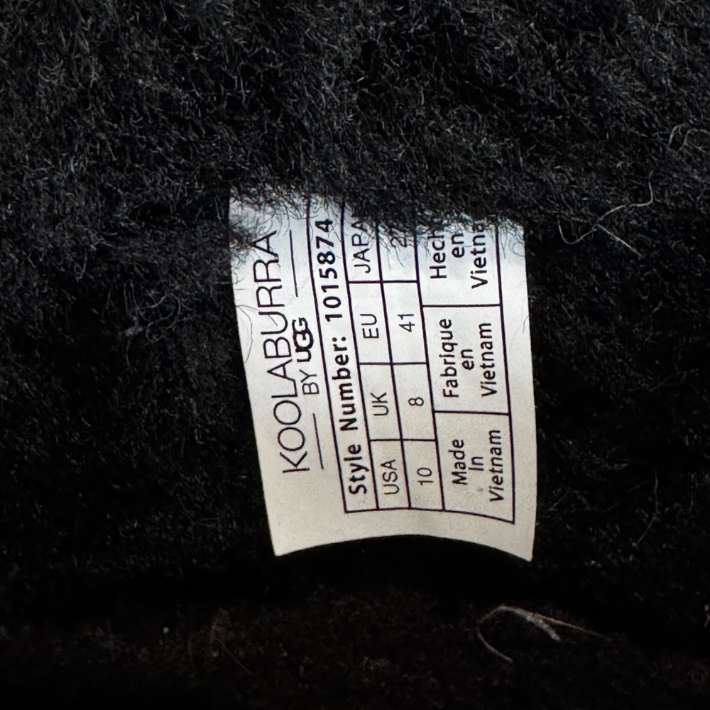 Koolaburra by UGG Black Winter Boots with Ribbon Detail - Picture 5 of 8